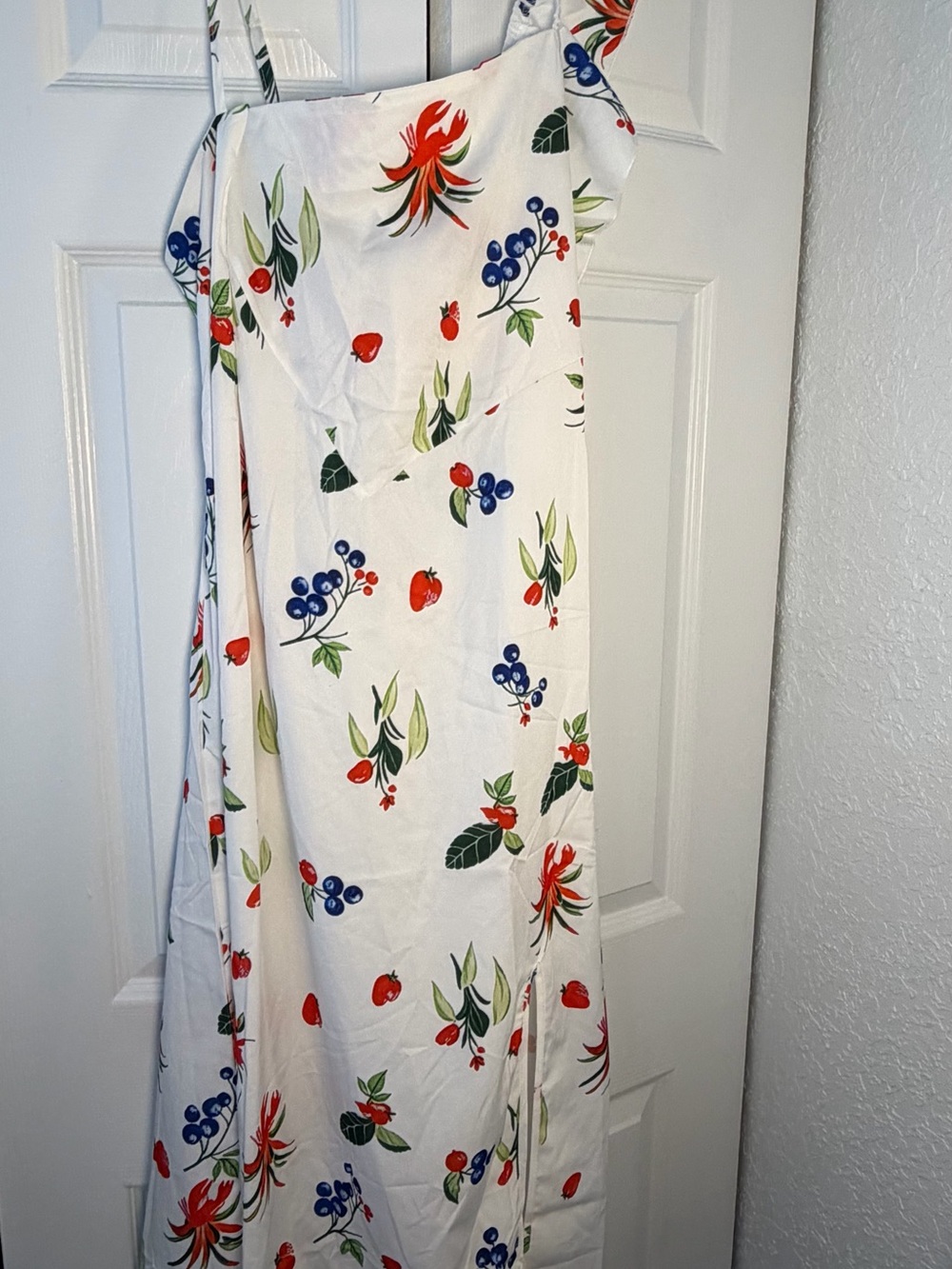 shein floral maxi dress size m – new without tags